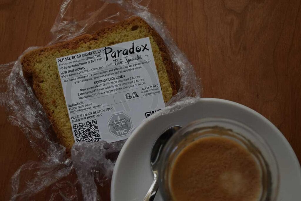 Paradox Coffeeshop Space Cake